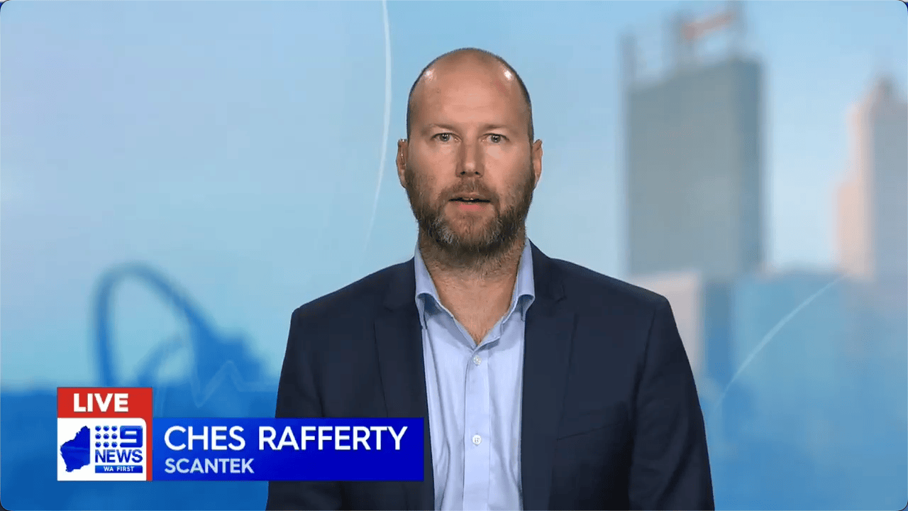 Ches Rafferty on Nine News - Medibank and Optus